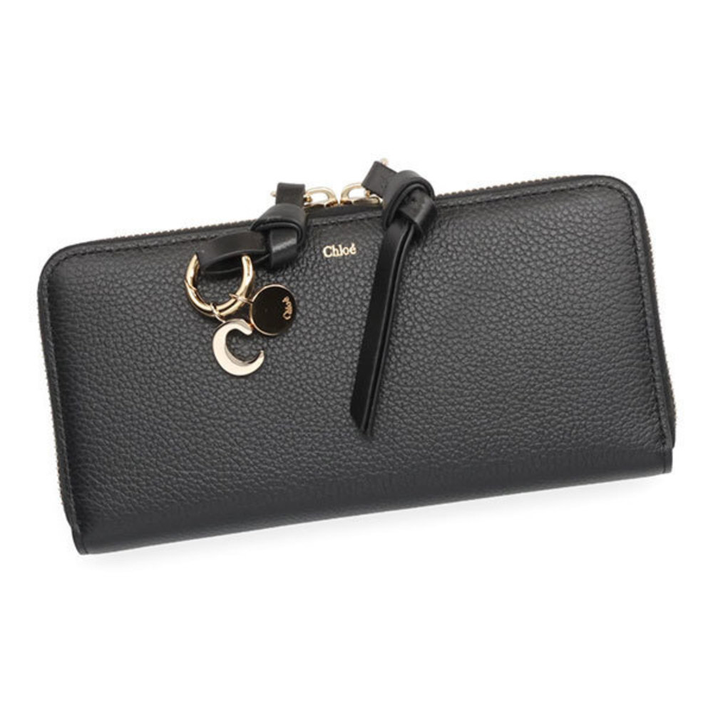 Chloe Alphabet Wallet Black